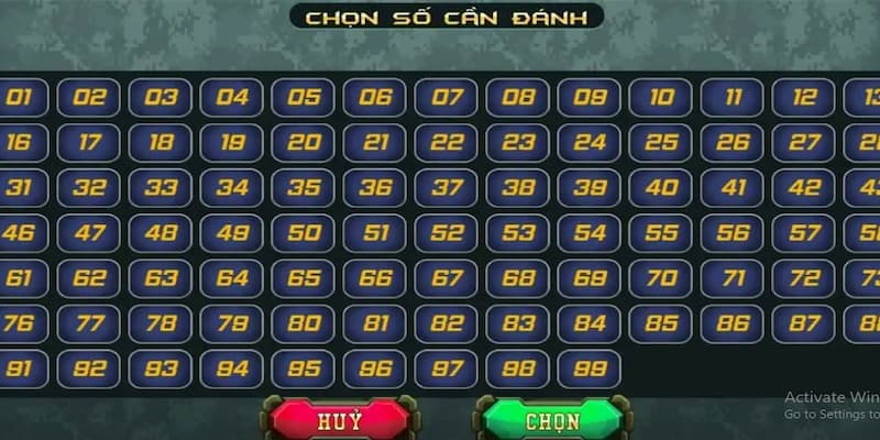 Lô đề 1 ăn 900